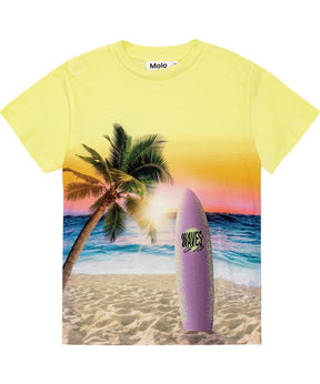 T-skjorte Roxo Sunset Surf