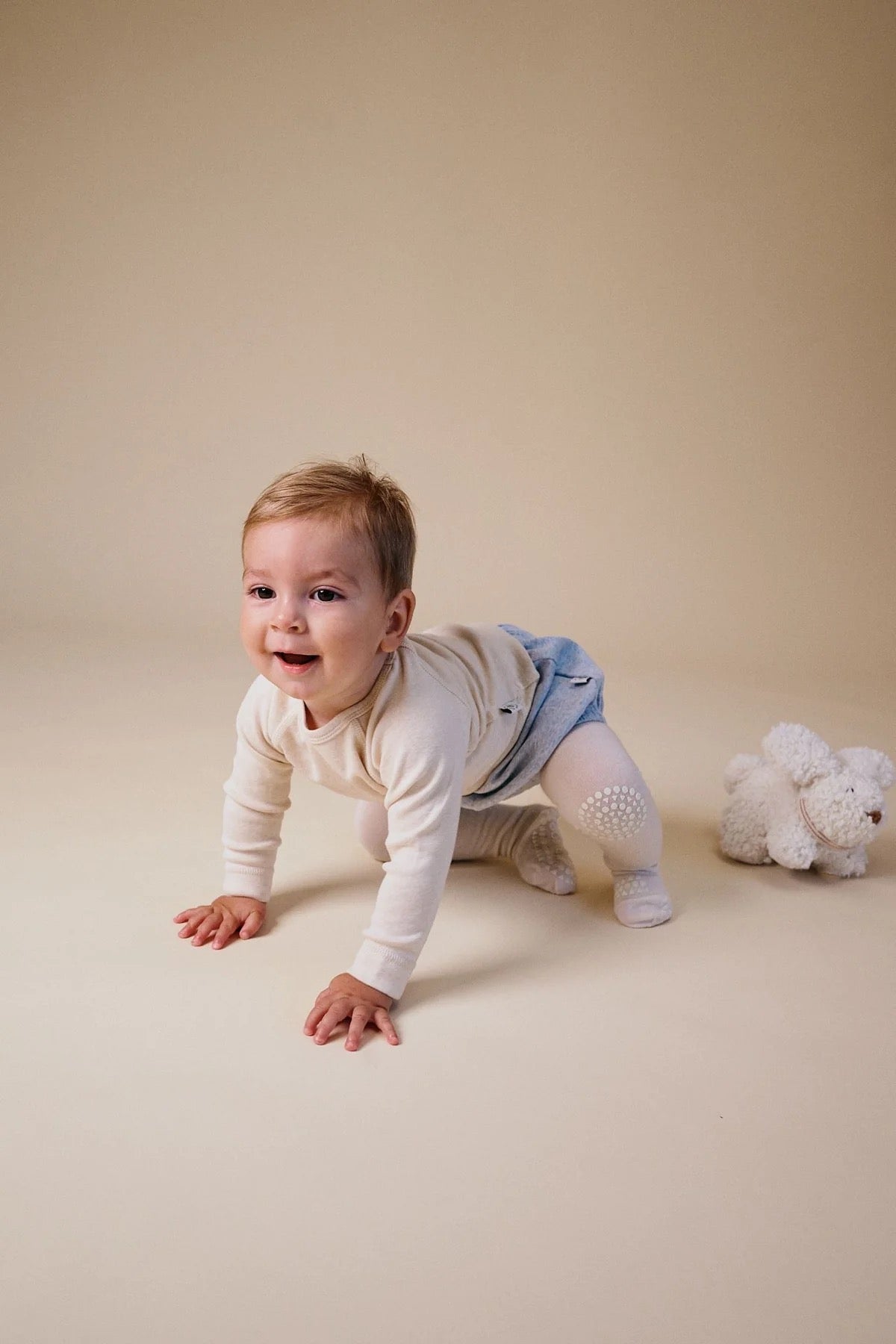 Strømpebukse Crawling Tights Wool Snowflake