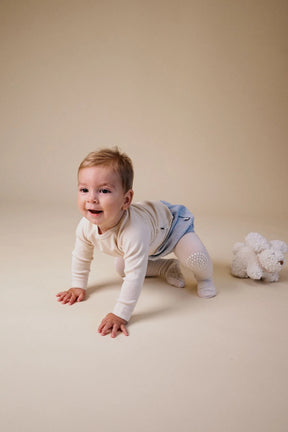 Strømpebukse Crawling Tights Wool Snowflake