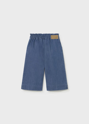 Bukse Flowy Dark Denim