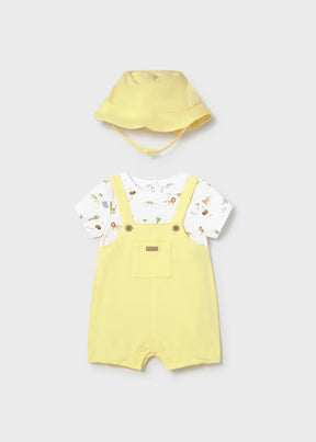 Romper M/hatt Animal Sunny