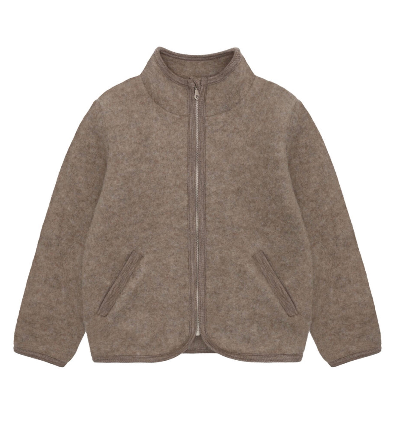Jakke Wool Fleece Savannah Melange