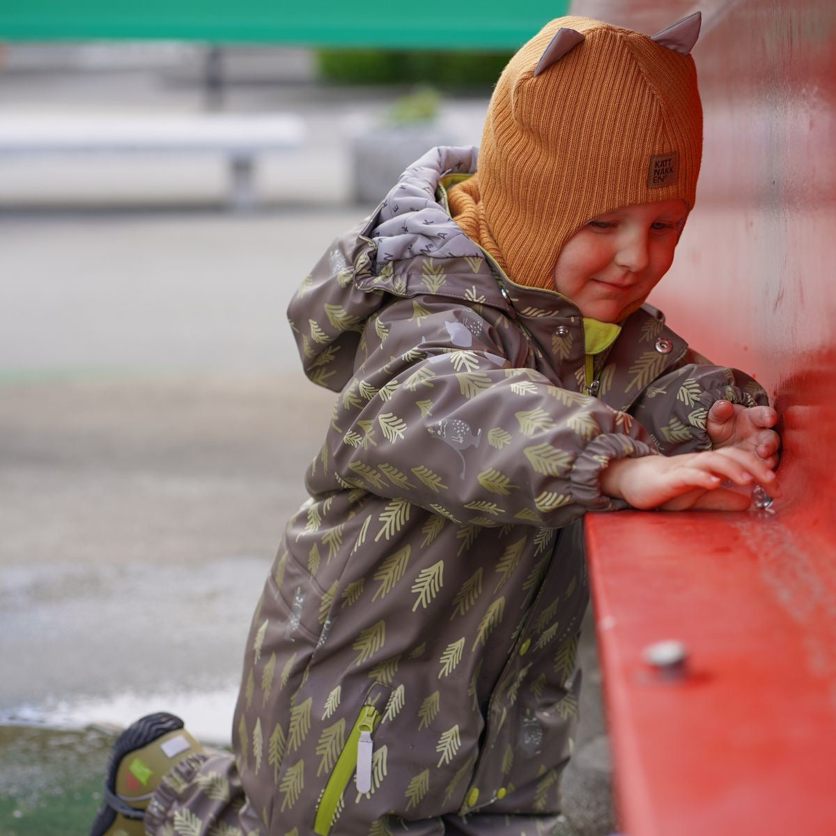 Vinterregndress Slaps Stamme