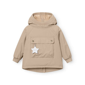 Anorakk Baby Wen Fleece Lined Winter Savannah Tan