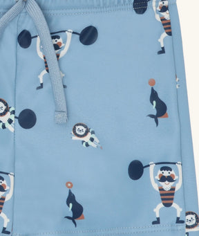 Badebukse Haki Light Blue