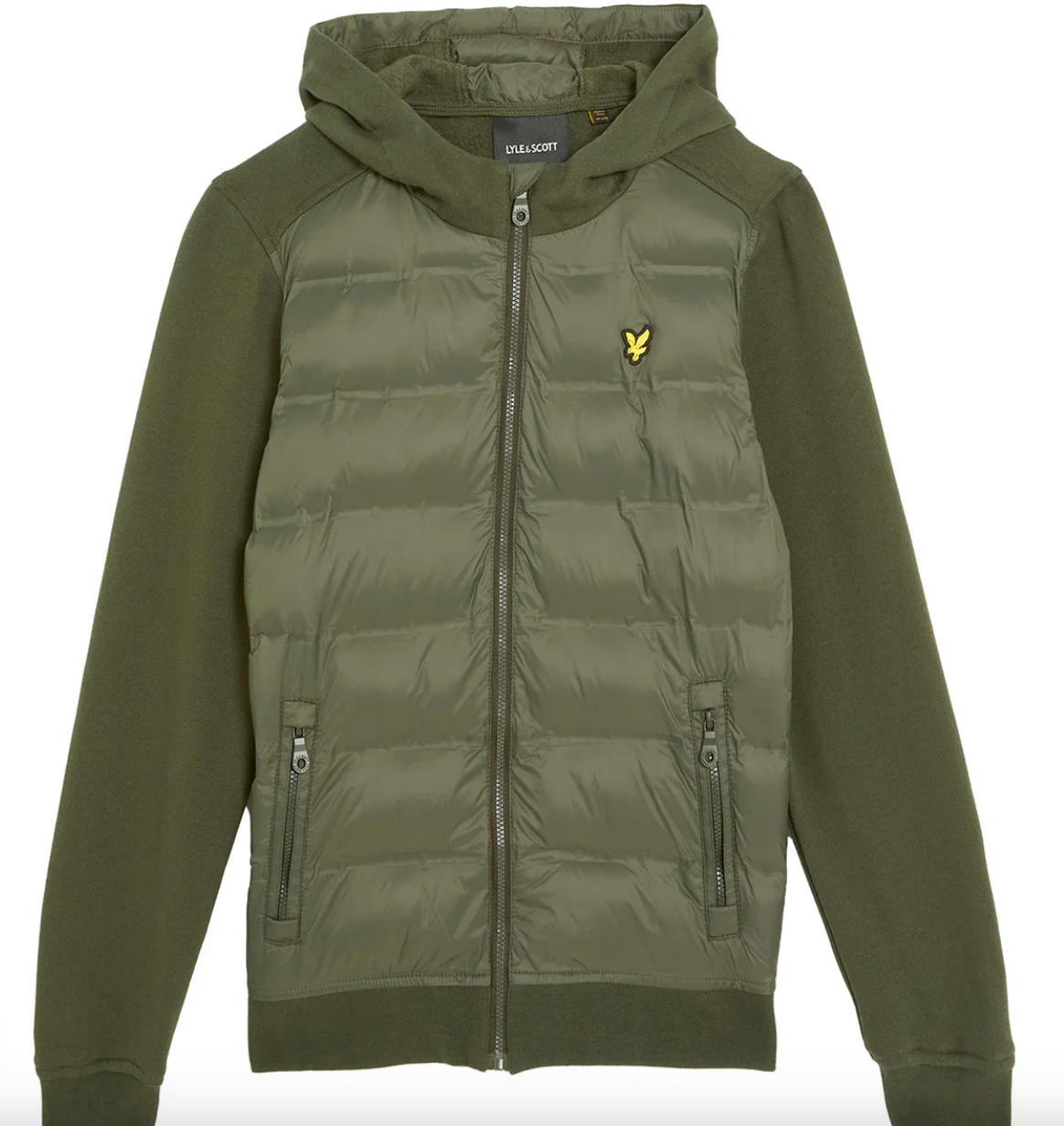 Jakke Hybrid Hoodie Deep Depths