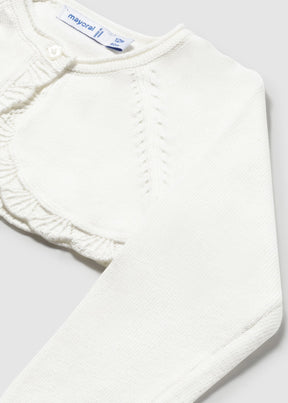 Cardigan Tricot Crudo