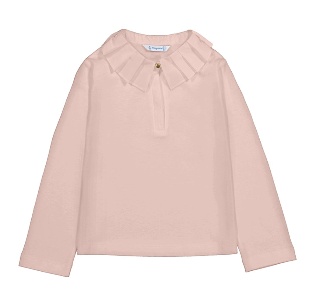 Genser Pleated Collar Pastel