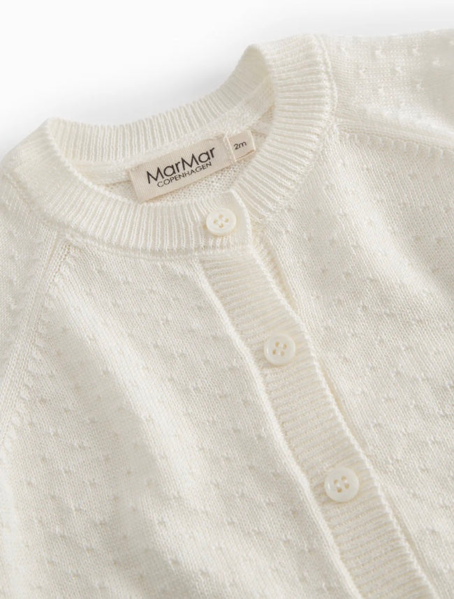 Cardigan Taki Modal Gentle White
