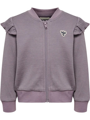 Jakke Ull Bee Zip Gray Ridge