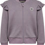 Jakke Ull Bee Zip Gray Ridge
