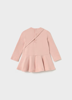 Kjole Teddy M/Bamseveske Rosa