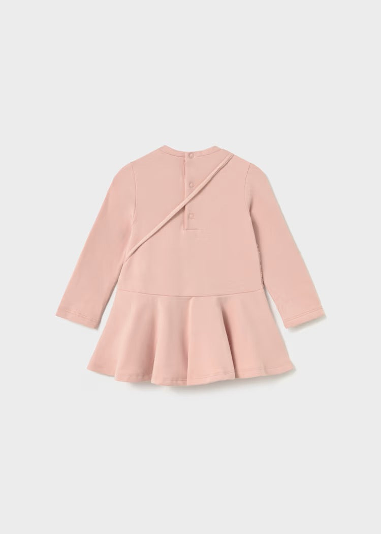 Kjole Teddy M/Bamseveske Rosa