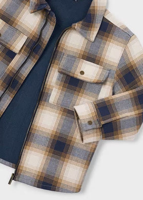 Skjorte Zip Check Ink