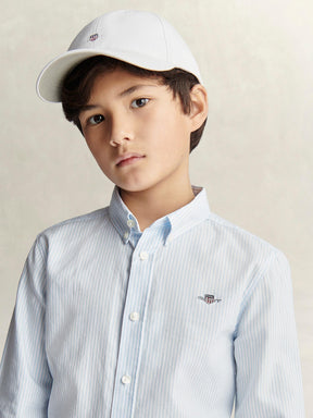 Skjorte Shield Oxford Stripe Sky Blue