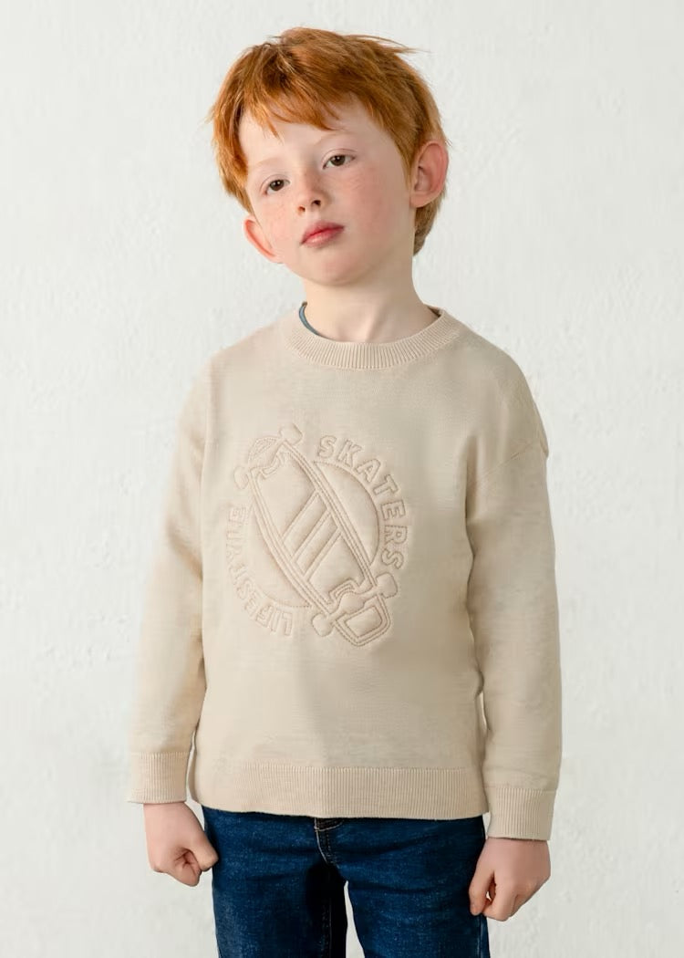 Genser Quilted Skate Stone