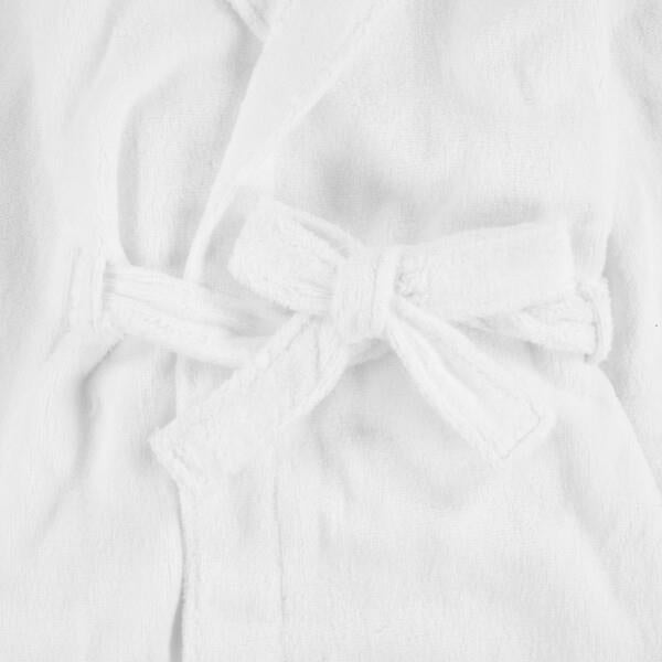 Badekåpe Liten Logo White