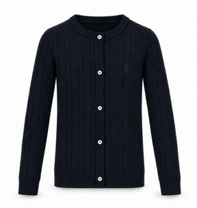 Cardigan Elise Strikket Dark Navy