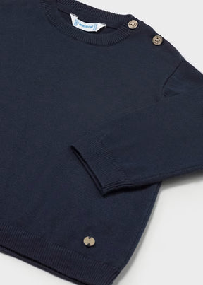 Genser Basic Knit Blue