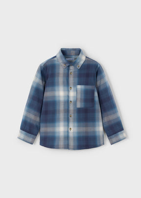 Skjorte Checked Navy