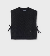 Vest Knitting Tricot Black