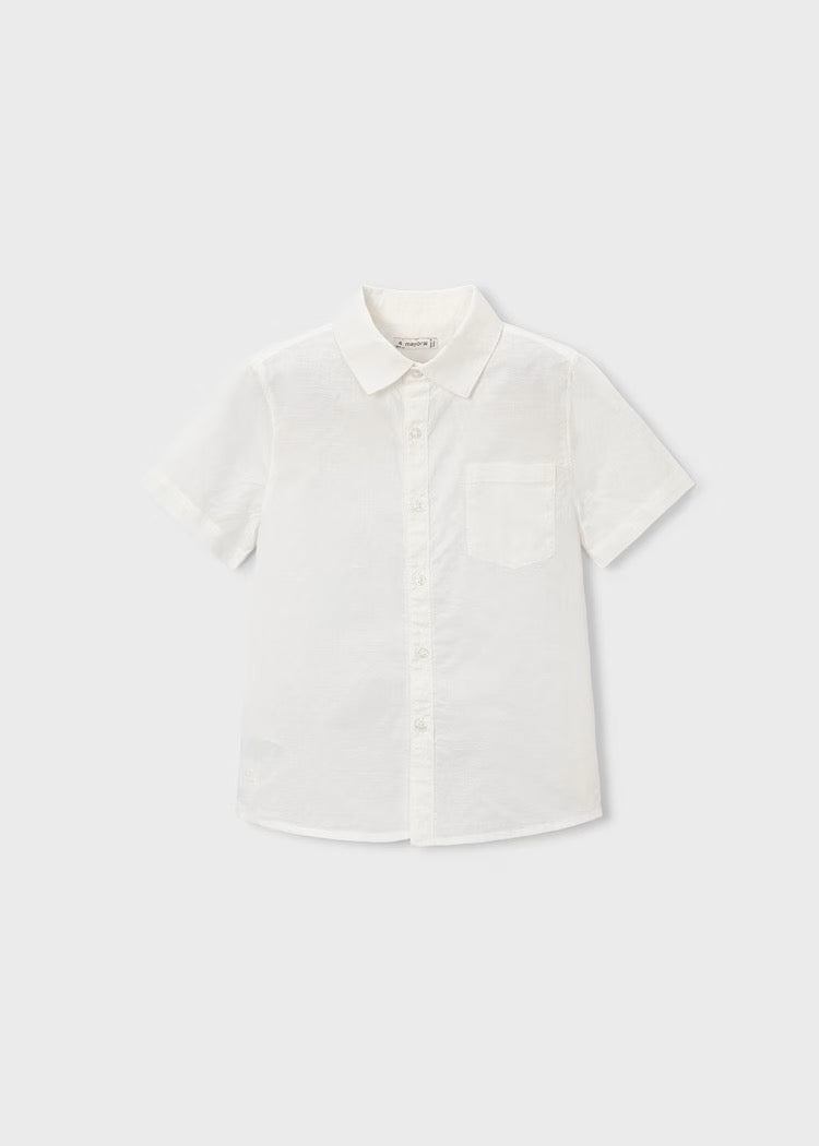 T-skjorte Linen White