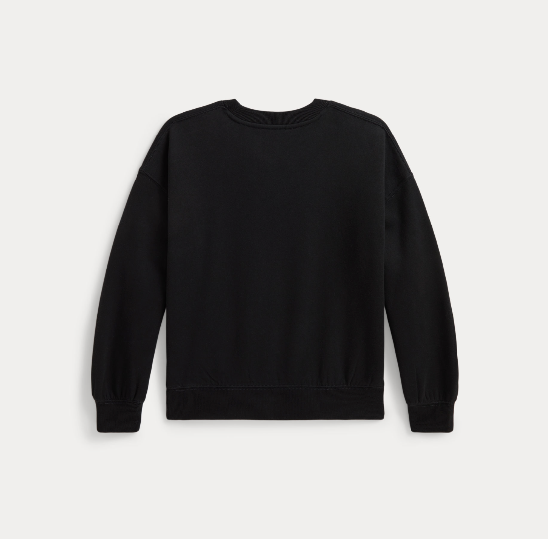 Genser Polo Bear Family Black