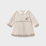 Kjole Knit Tricot Milk Heather