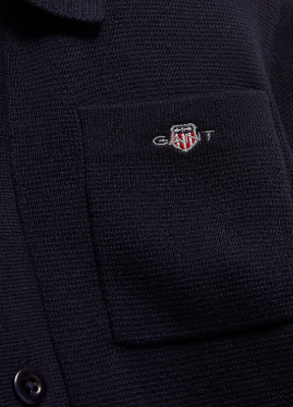 Cardigan Knitted Evening Blue