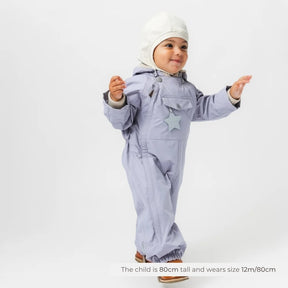 Dress MATWisto Fleece Spring Minimal Lilac