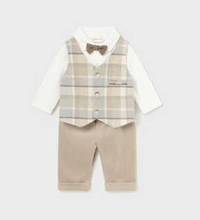 Sett Newborn 3 Piece Formal Toasted