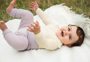 Ullbukse Mini July Lys Fiol