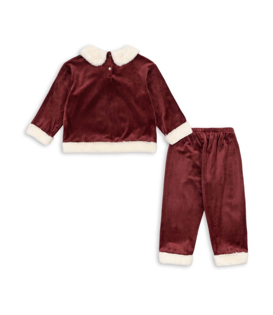 Sett Christmas Red Dahlia