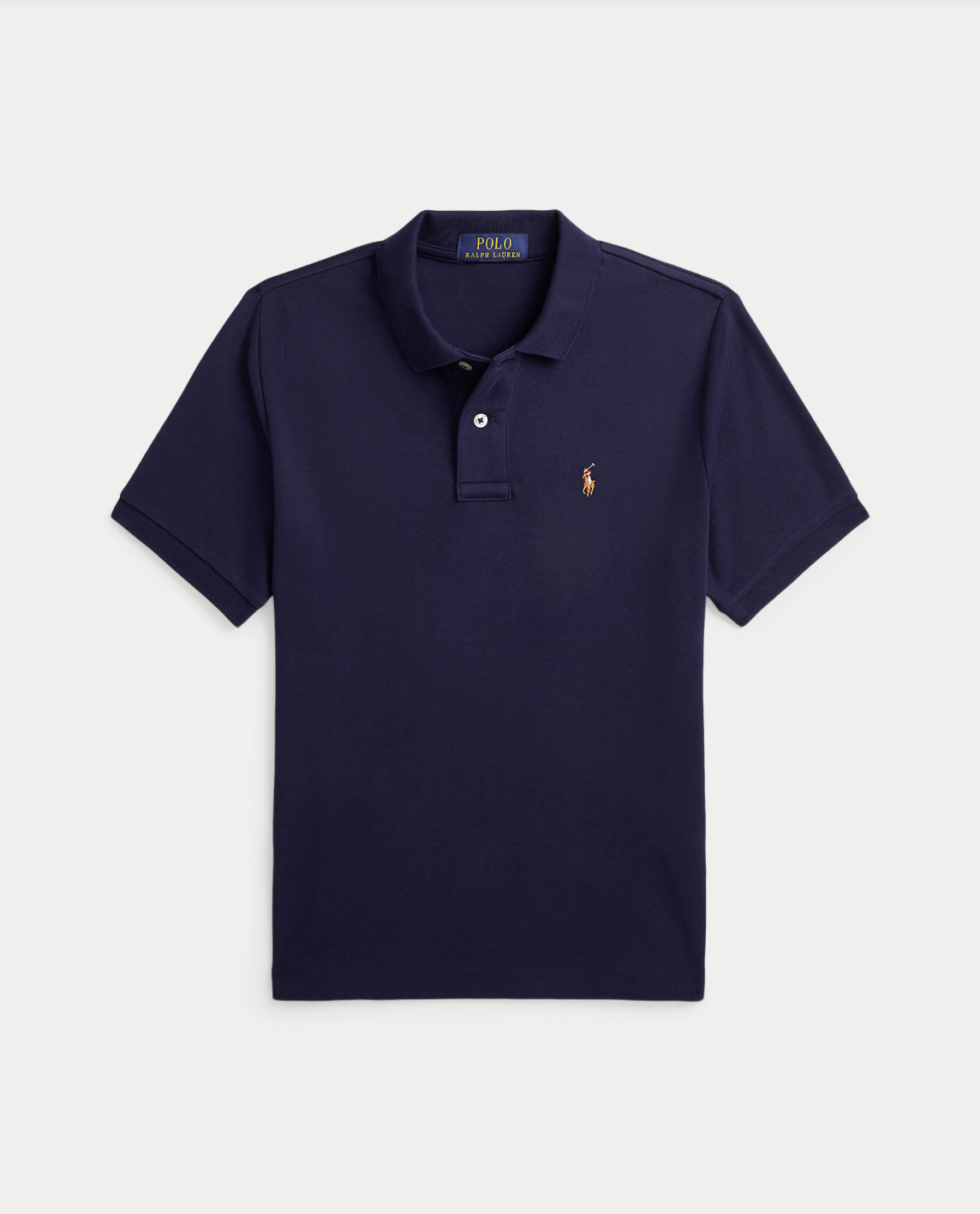 Pique Soft Cotton Refined Navy