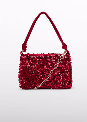 Veske Sequin Red