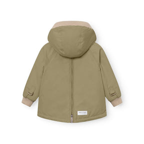 Anorakk Baby Wen Fleece Lined Winter Aloe Green