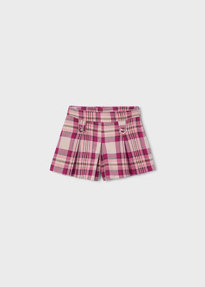 Shorts Plaid/Check Raspberry