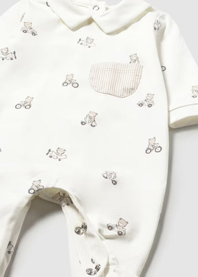 Sparkedress Newborn Bamse Natural