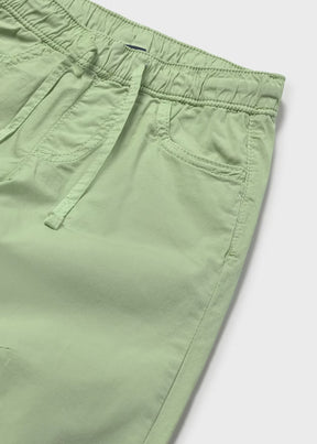 Bukse Poplin Straight Matcha