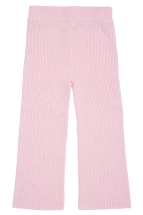 Bukse Merino Vide Rib Bubblegum