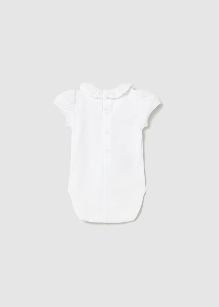 Body Ruffle White