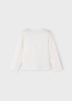 Genser Doll Motif Cream/Navy