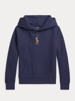 Hettegenser Polo Hood Knit Navy