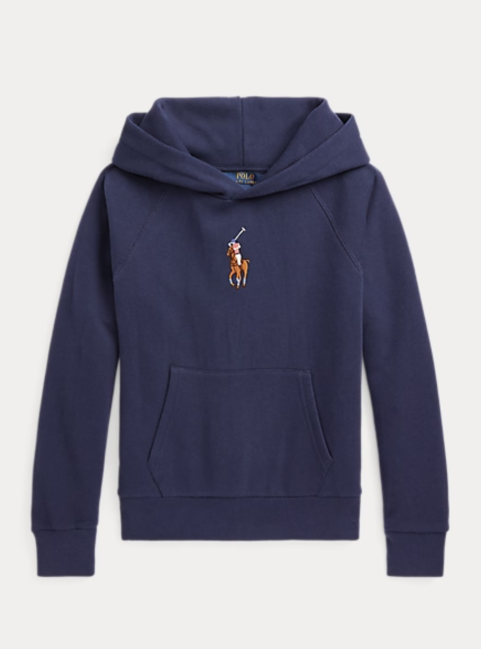 Hettegenser Polo Hood Knit Navy