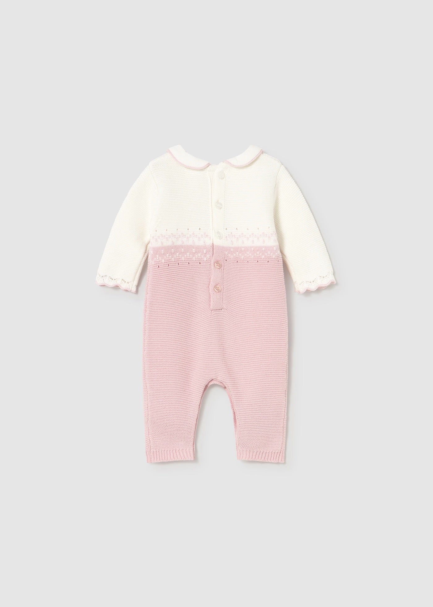 Sparkedress Knit Romper Quartz