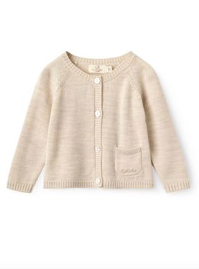 Sett Classic Merino Pale Cream Melange