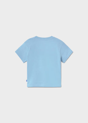 T-skjorte Bil Sky Blue