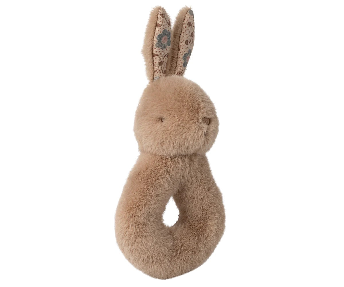 Sett Rattle Rabbit Cream Peach