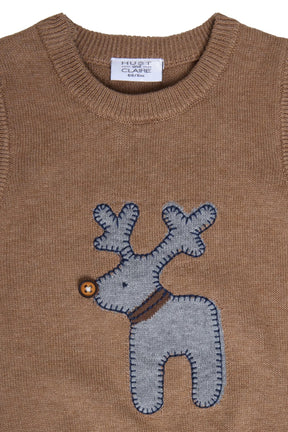 Vest Perry Deer Coffee Melange
