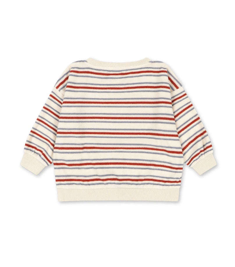 Genser Rib Gots Wind stripe